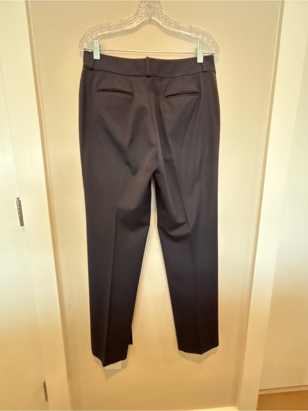 Ralph Lauren Women's Navy Straight-Leg Dress Pants - Picture 2 of 4